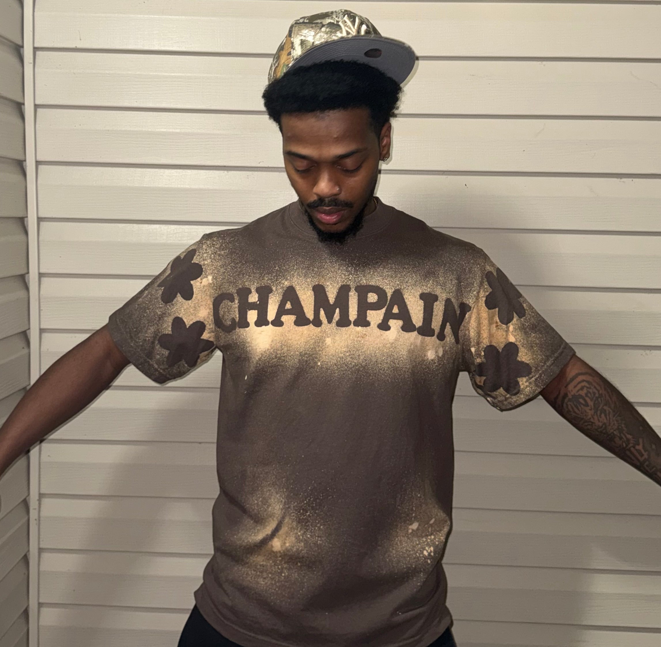 Brown Champain Tee